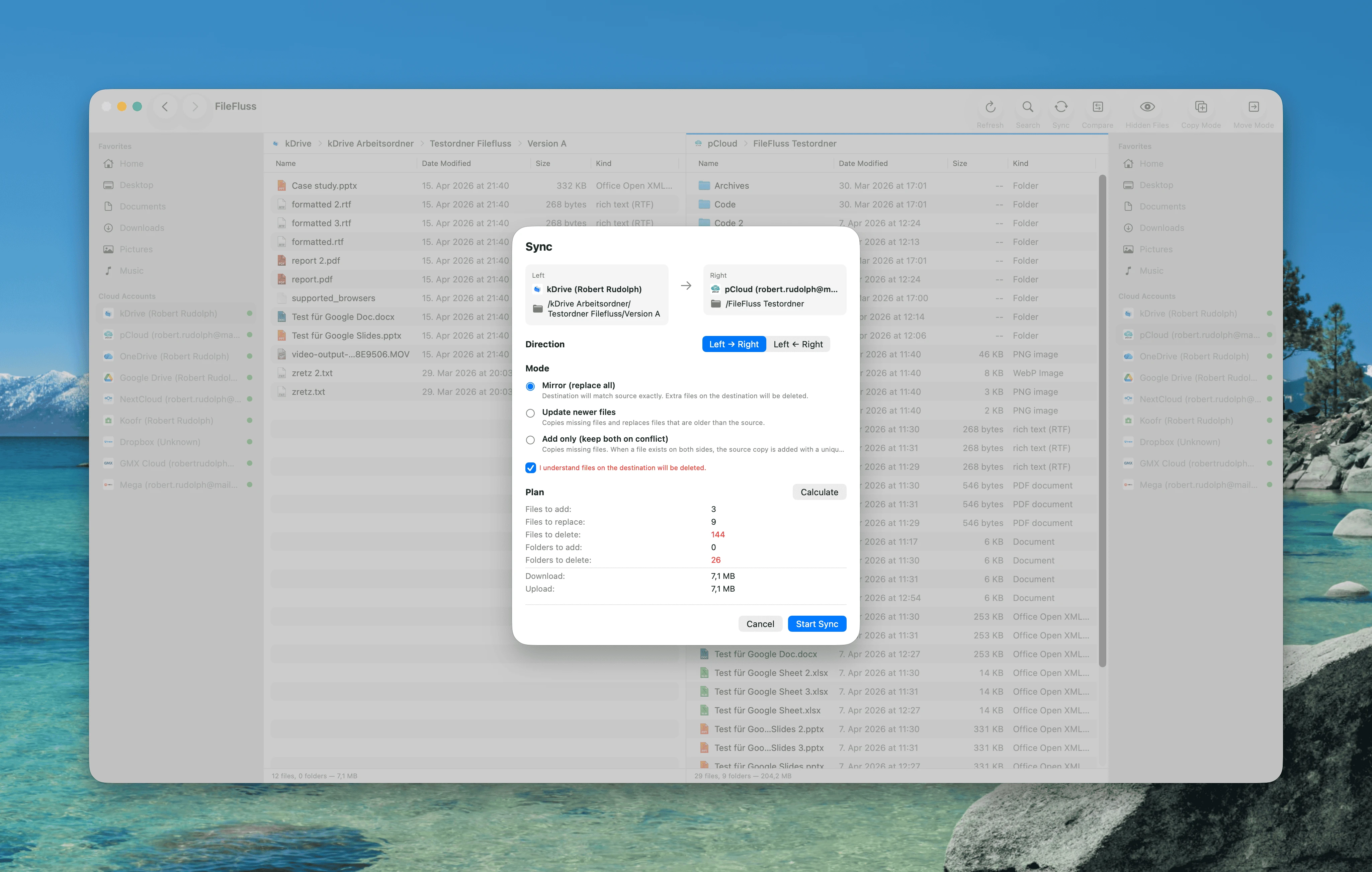 FileFluss Sync