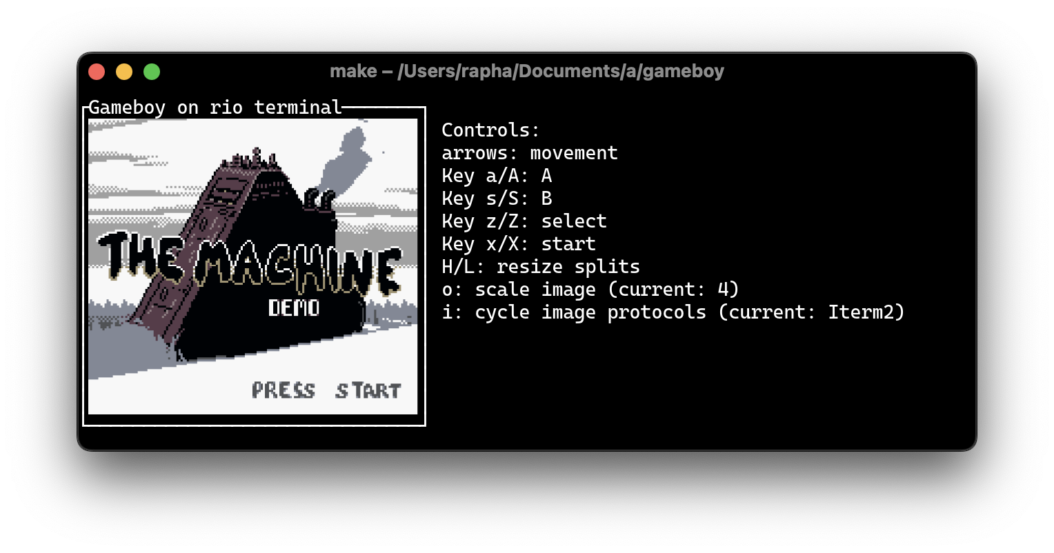 First terminal demo
