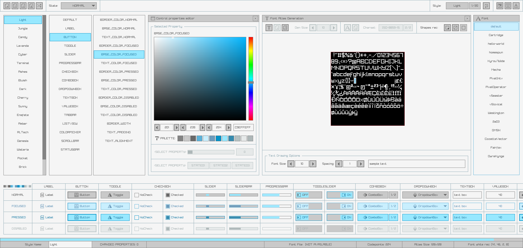 rGuiStyler v6.0
