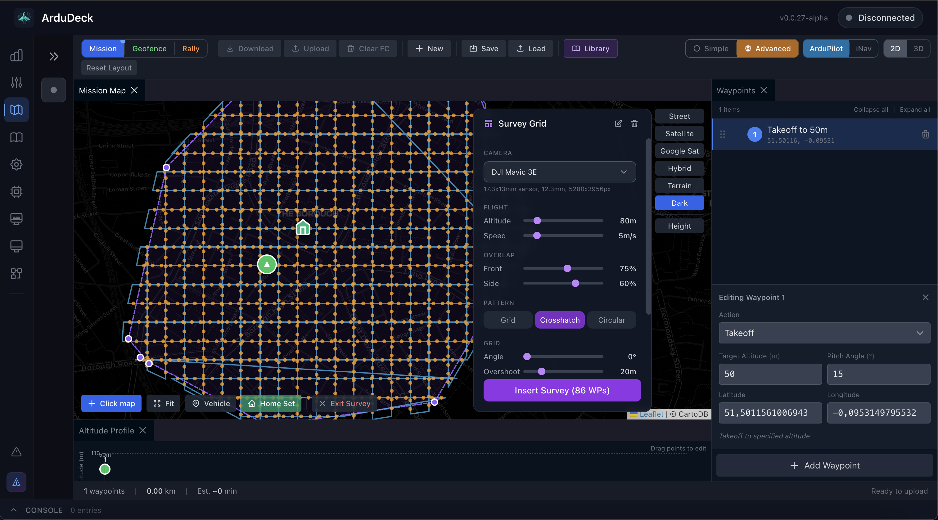Survey Crosshatch