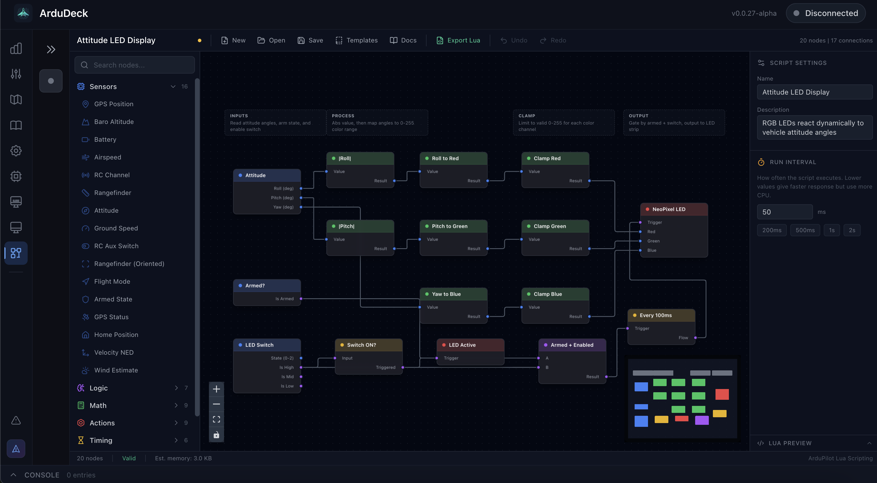Lua Graph Editor