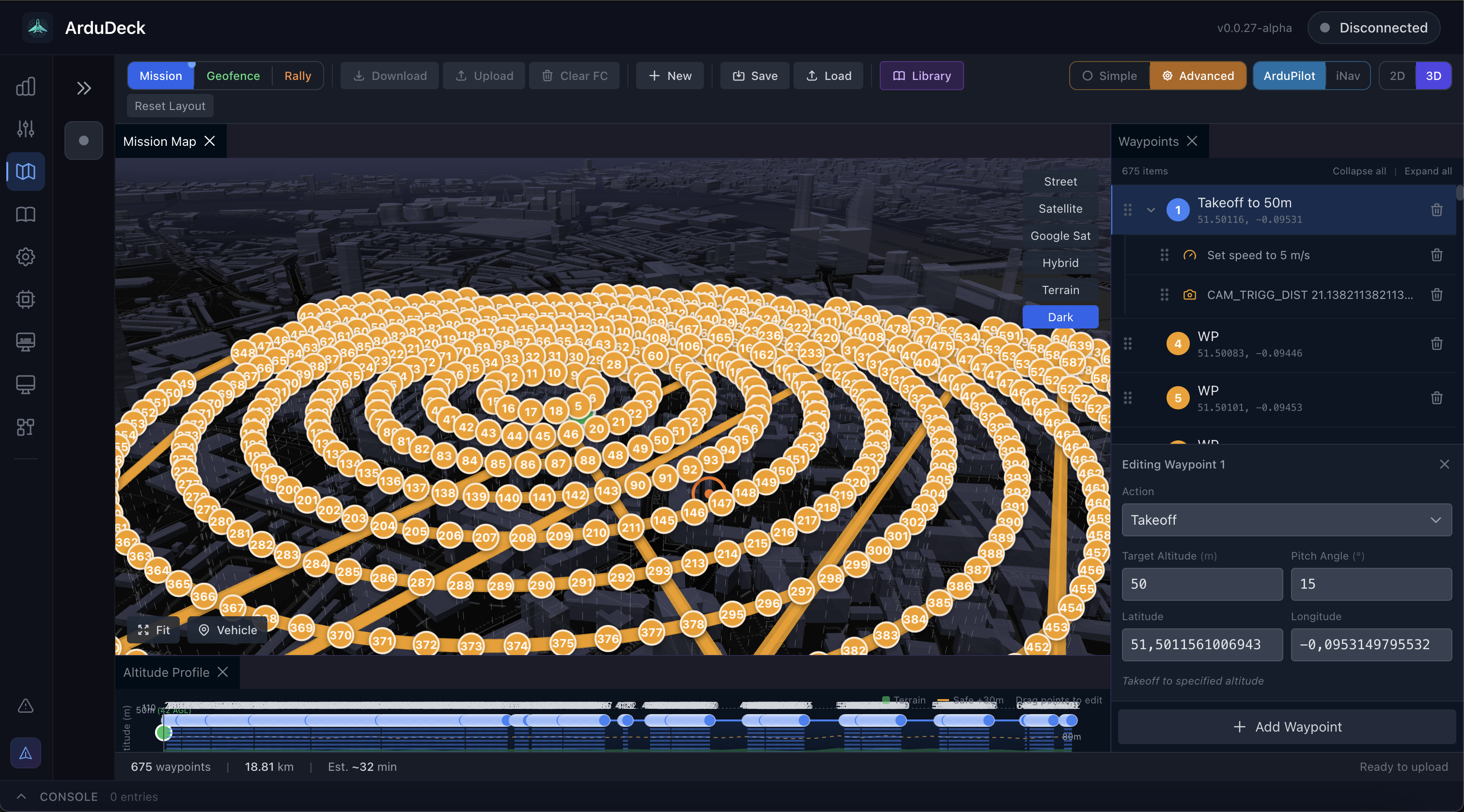 3D Mission View