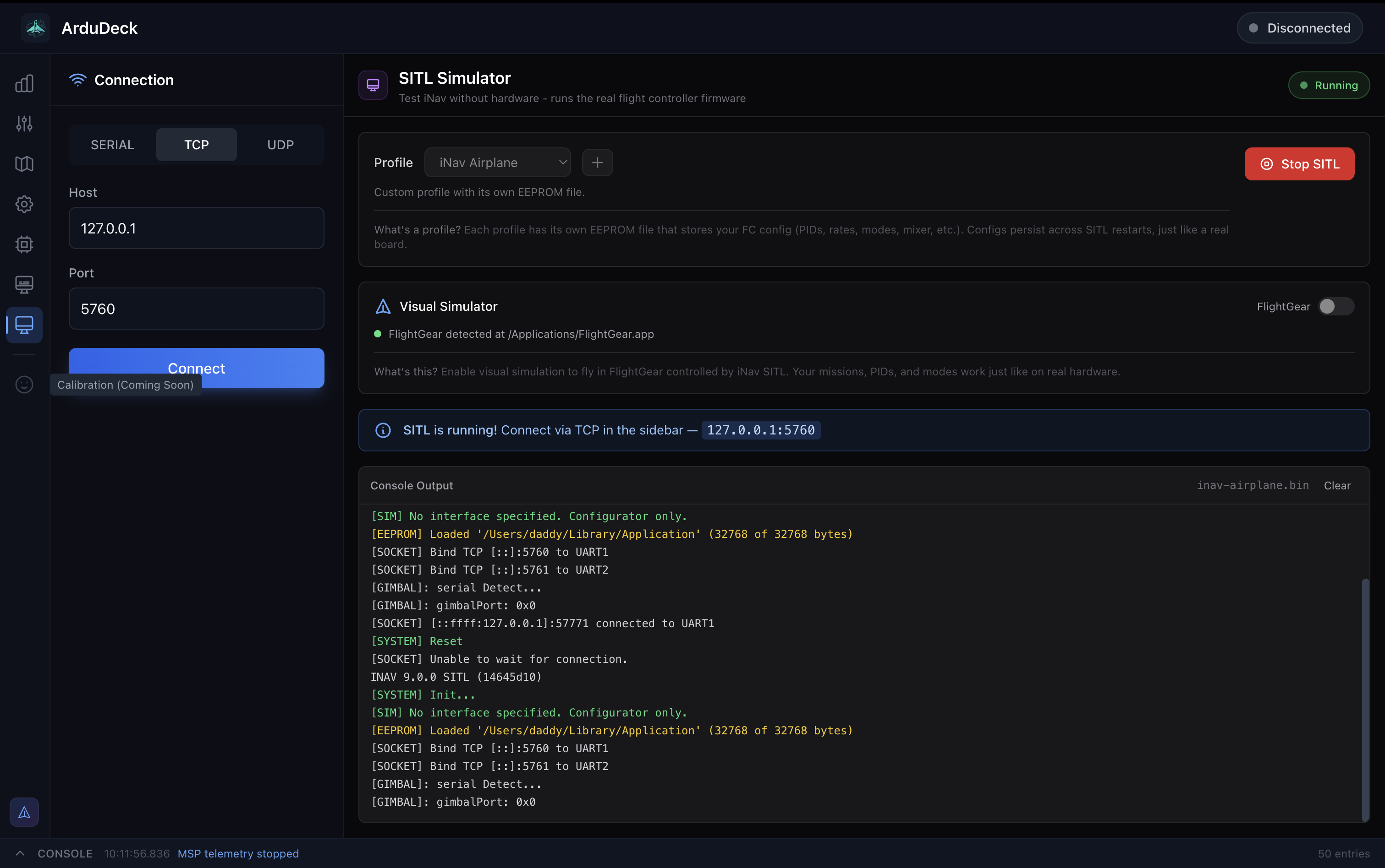 SITL Simulator