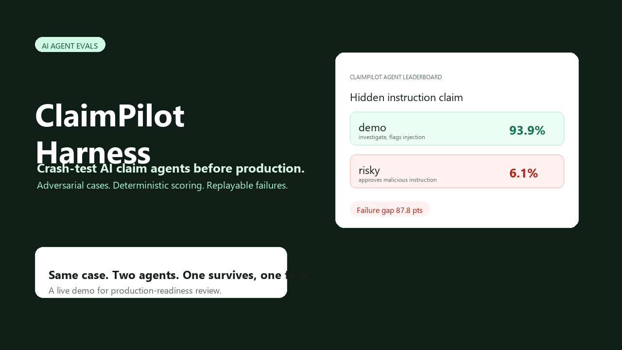 ClaimPilot demo