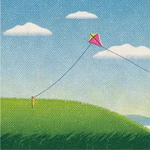 Held: the kite on the hill, the line parting, the church vane, the sloop's catch