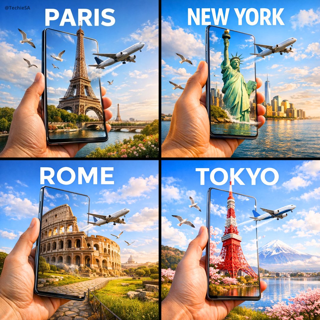 Awesome GPT4o/GPT-4o Image Prompts-一则超写实的旅行广告
