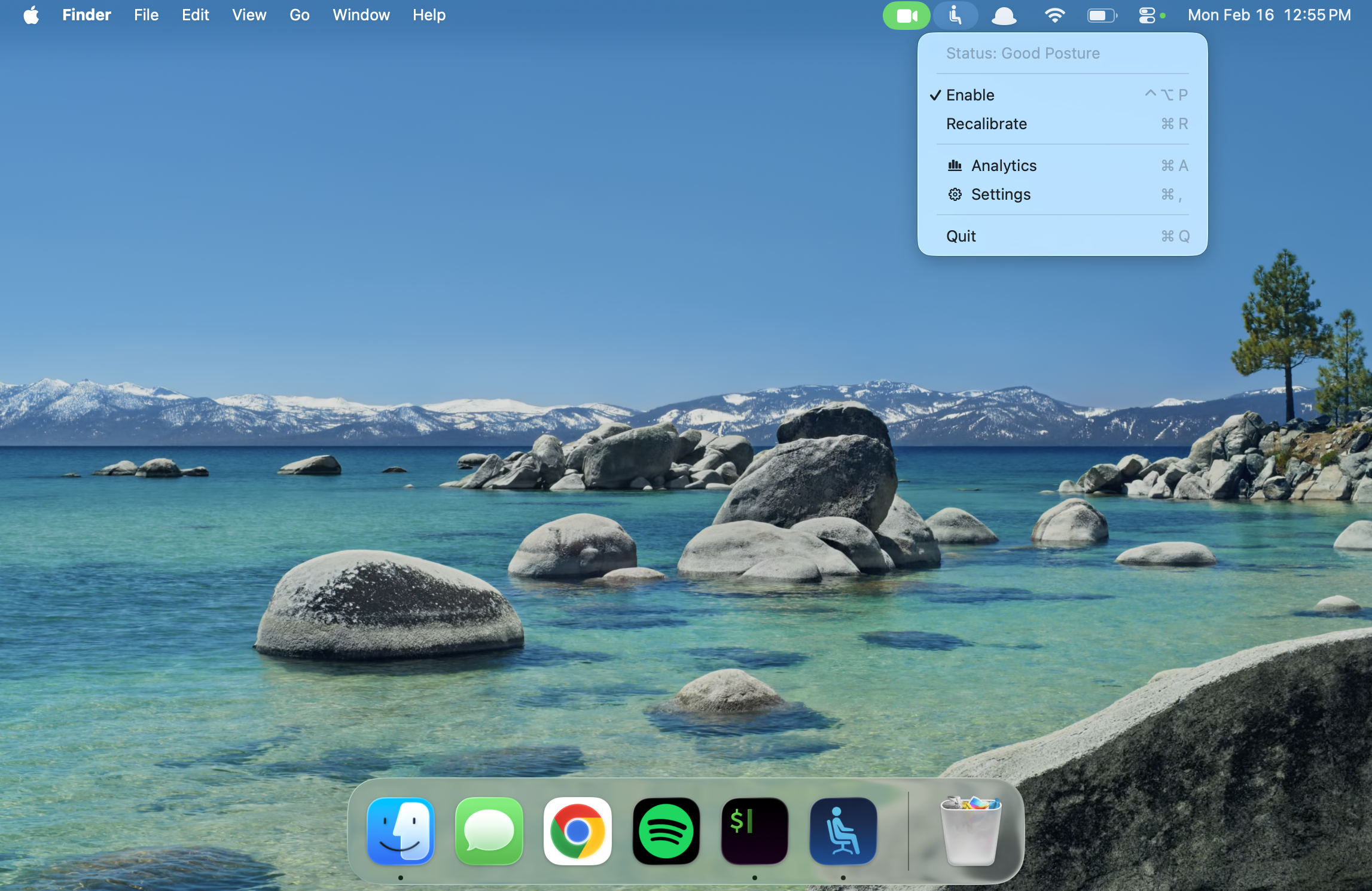 Menu Bar