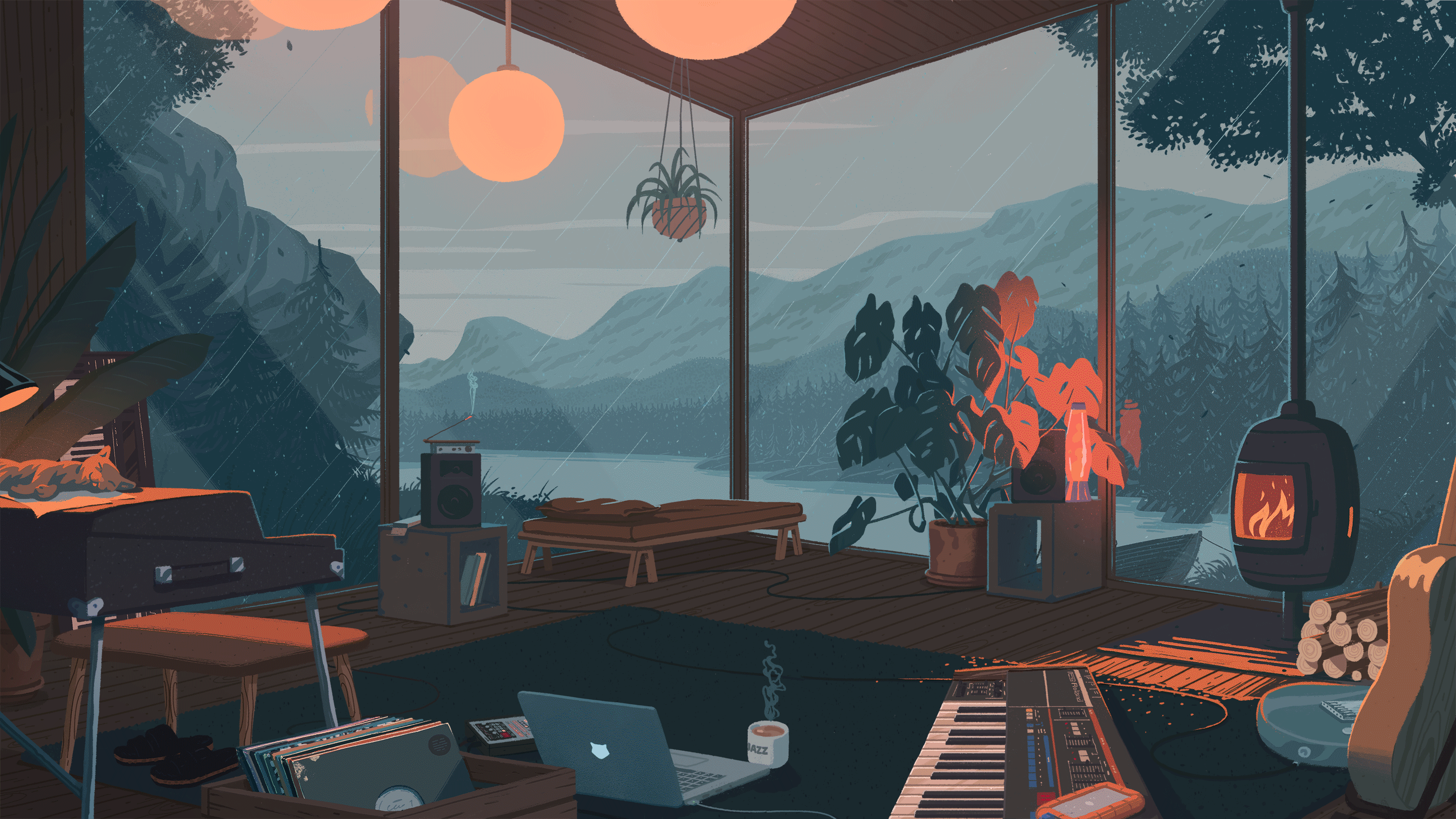 pastel window