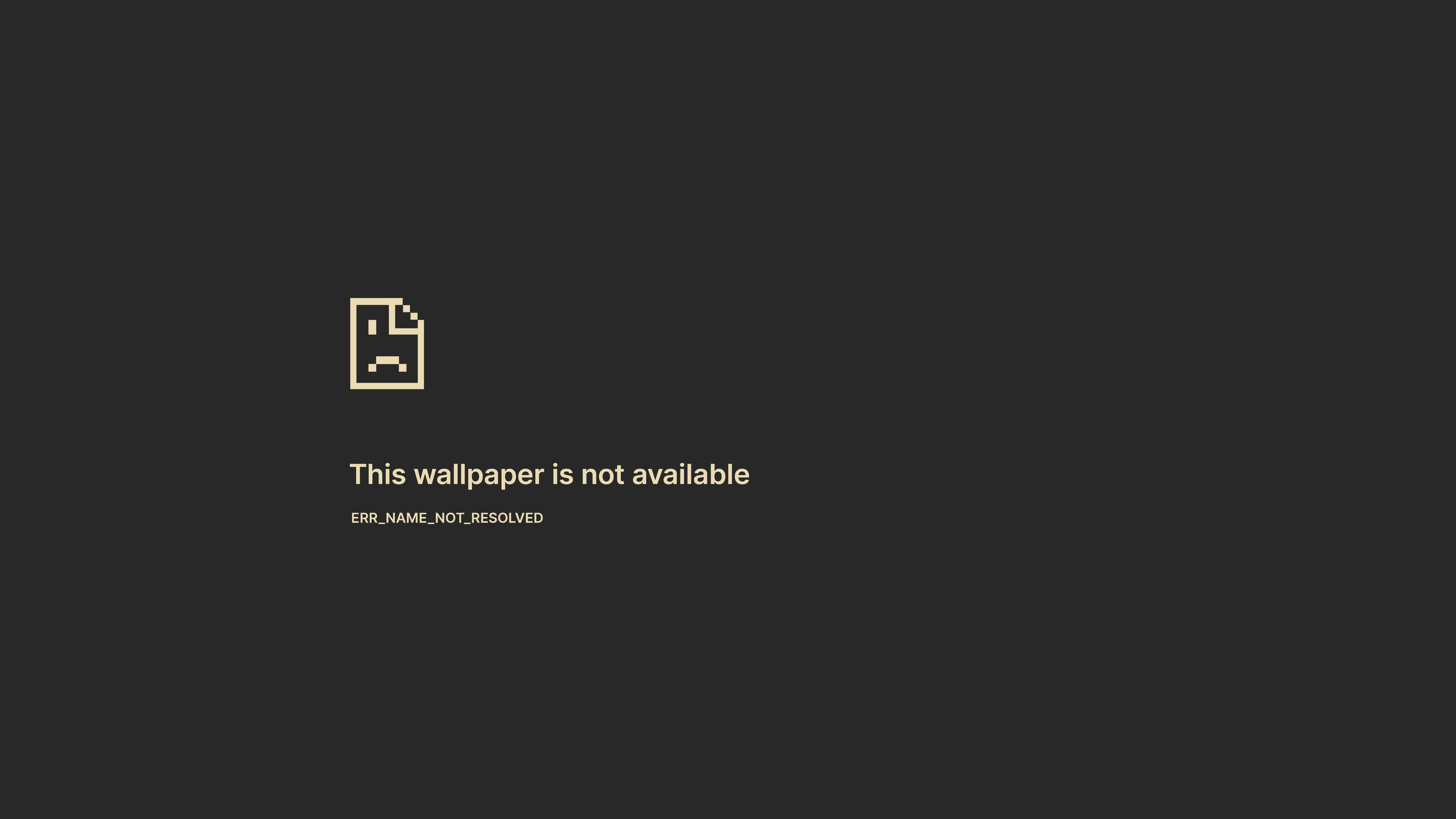 this wallpaper is not available