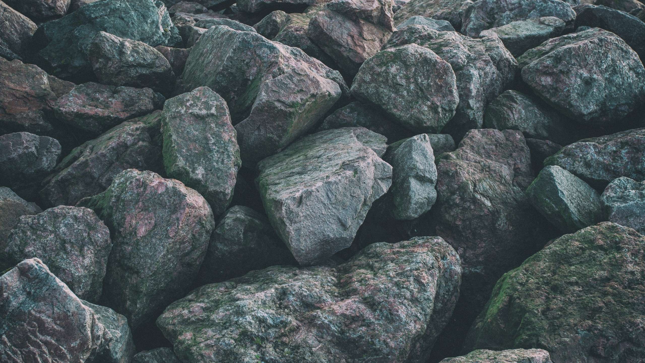 a pile of rocks
