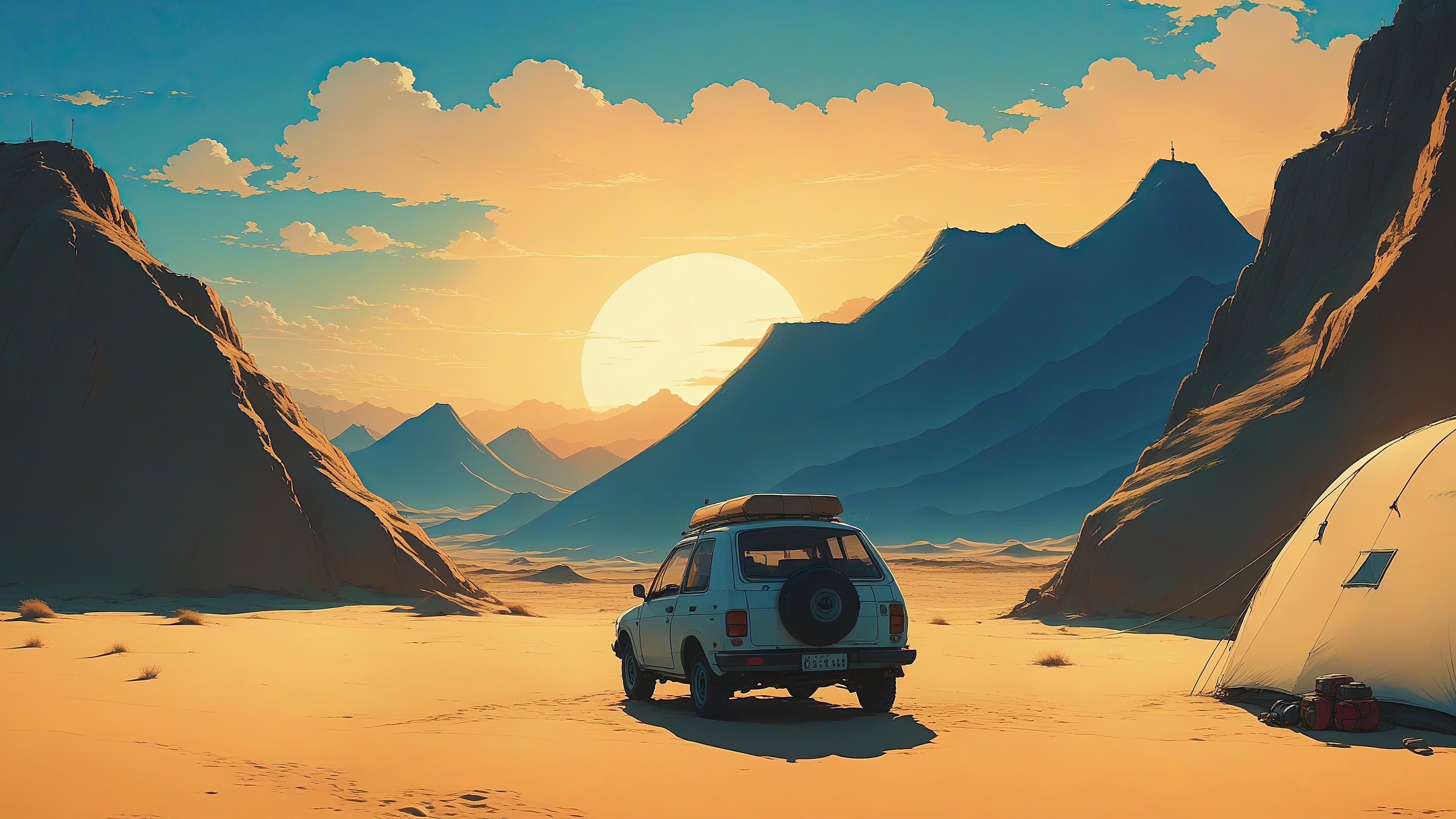 catching the desert