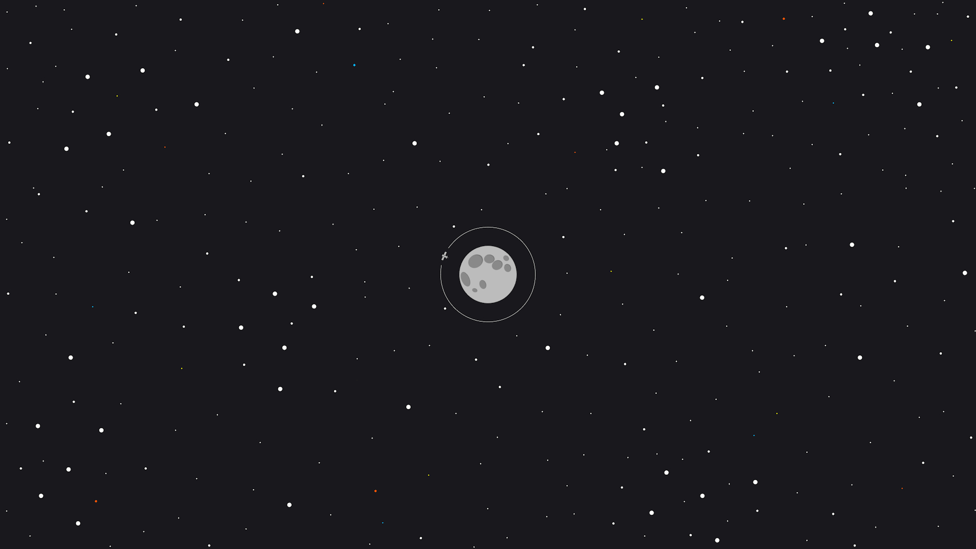 dotted planet
