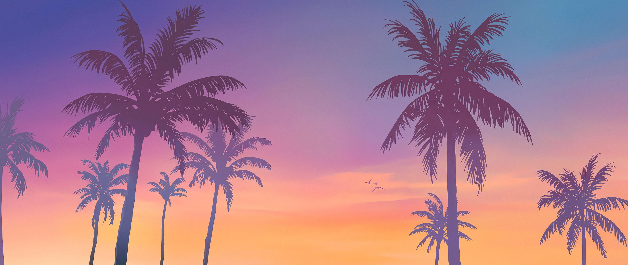 palms gradient