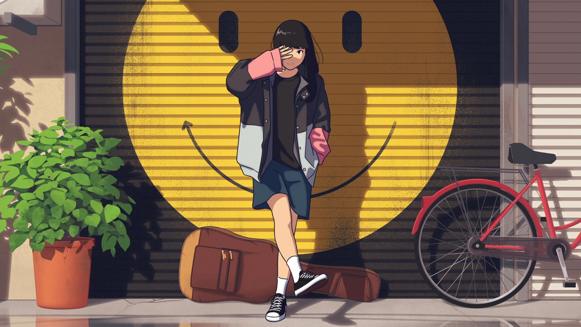 smiley girl