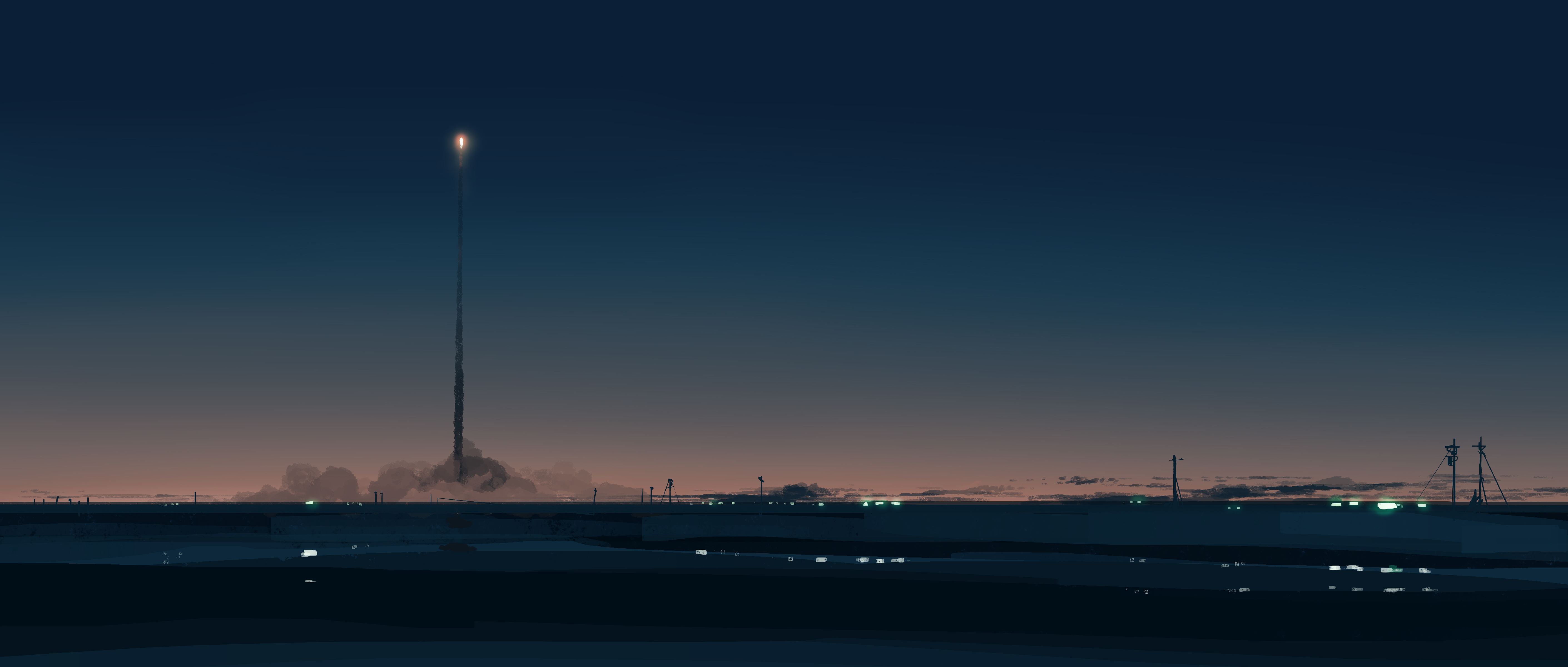 spaceship start