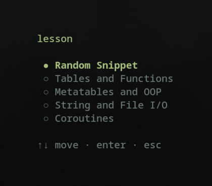 Curated Topics & Lessons