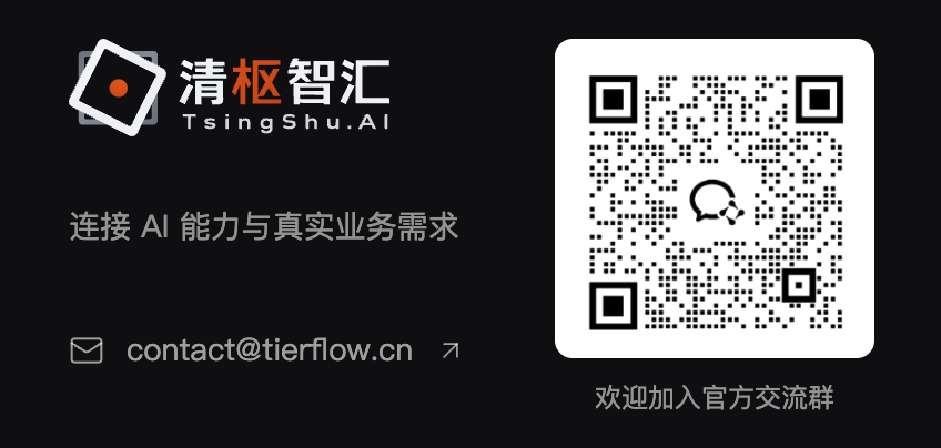 TierFlow official discussion group QR code and contact information