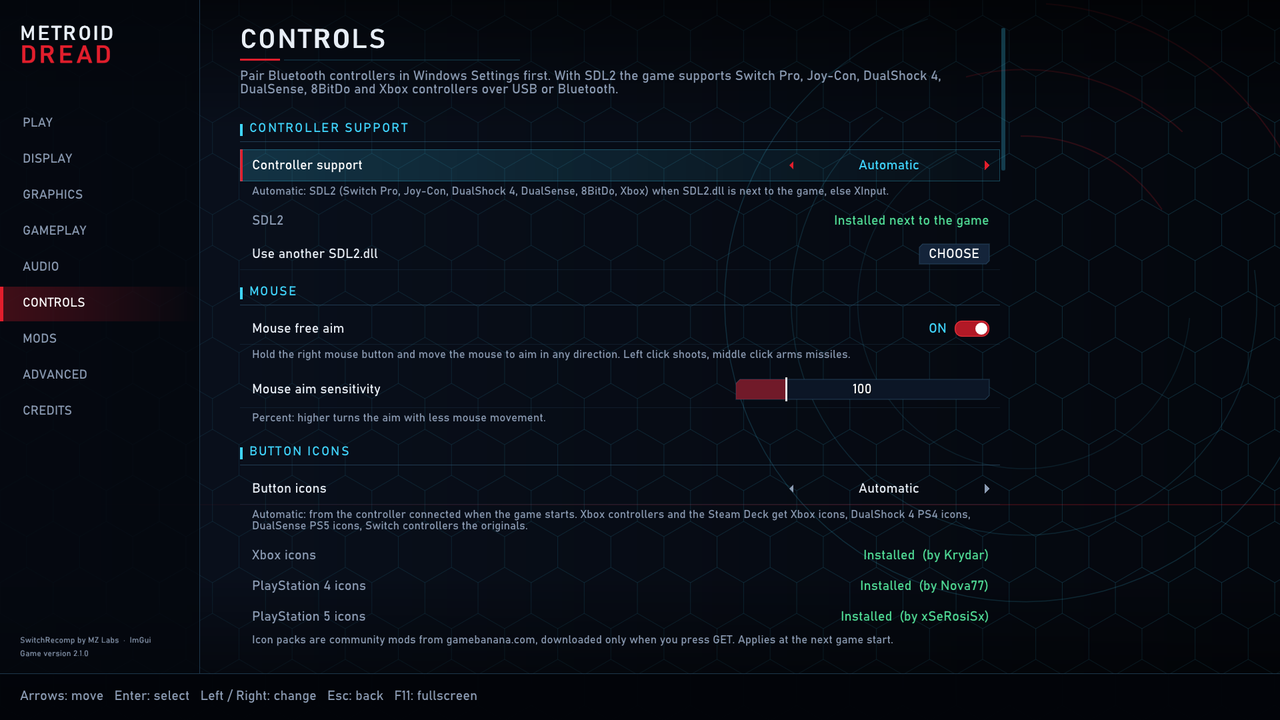Controls