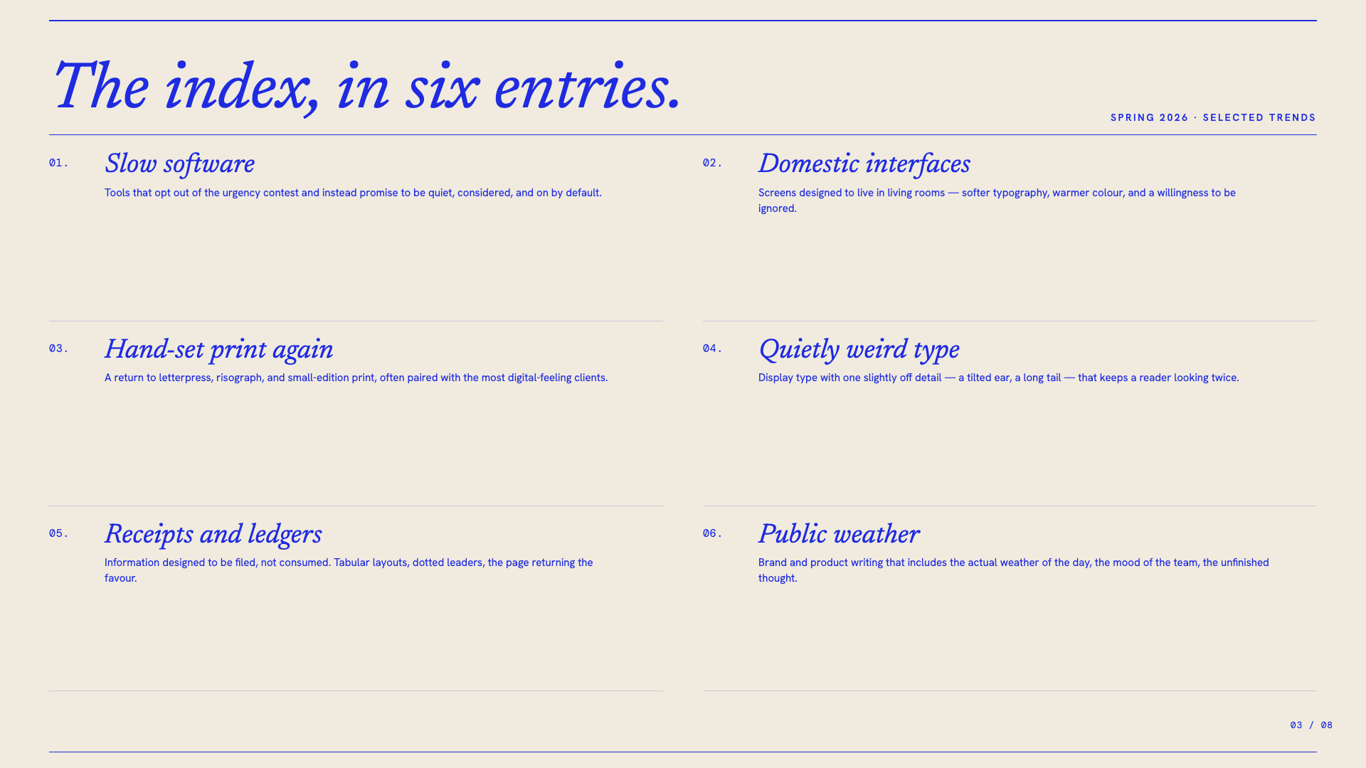 Cobalt Grid — slide 3